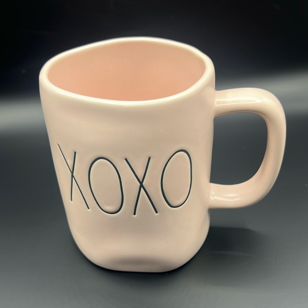 Rae Dunn pink XOXO mug valentine